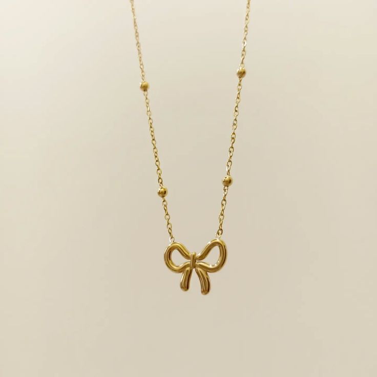 Glams Bowknot Necklace