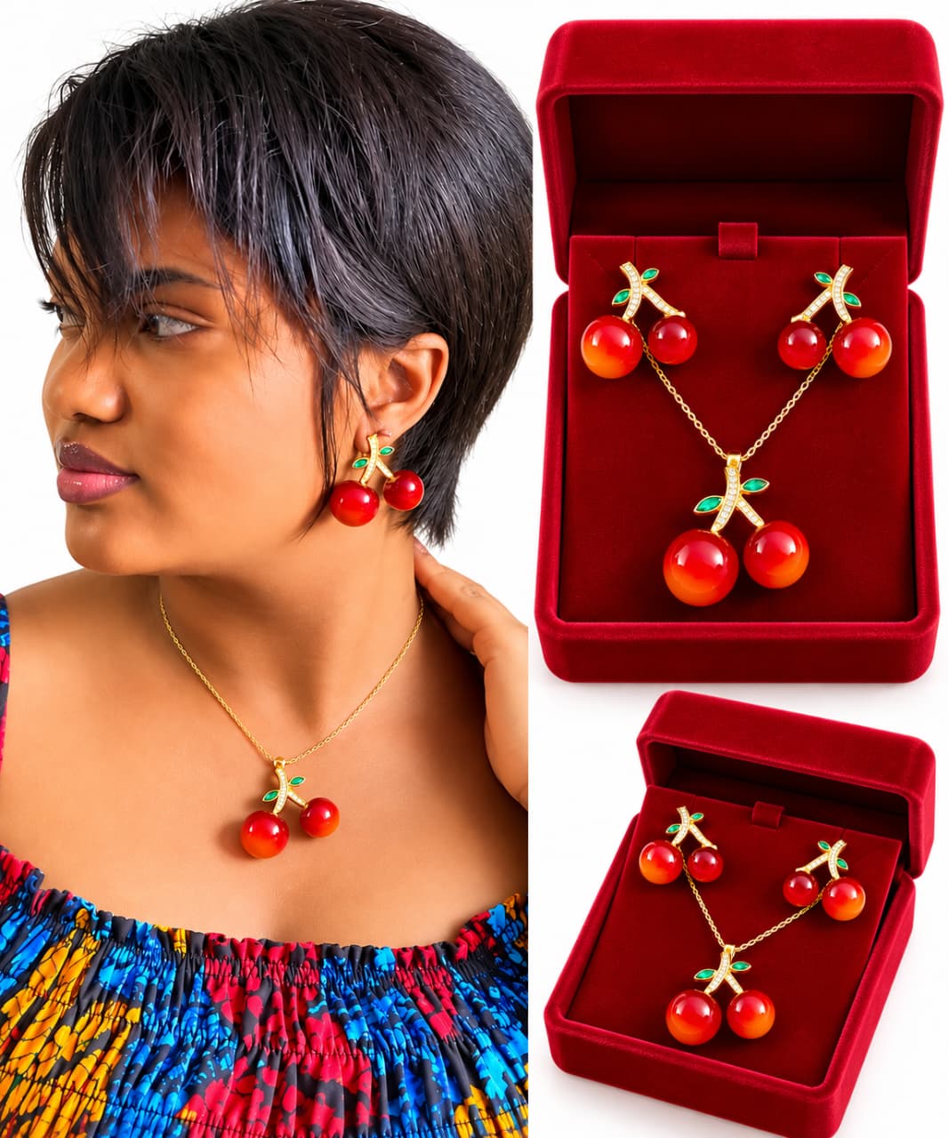 Glams Cherry Set