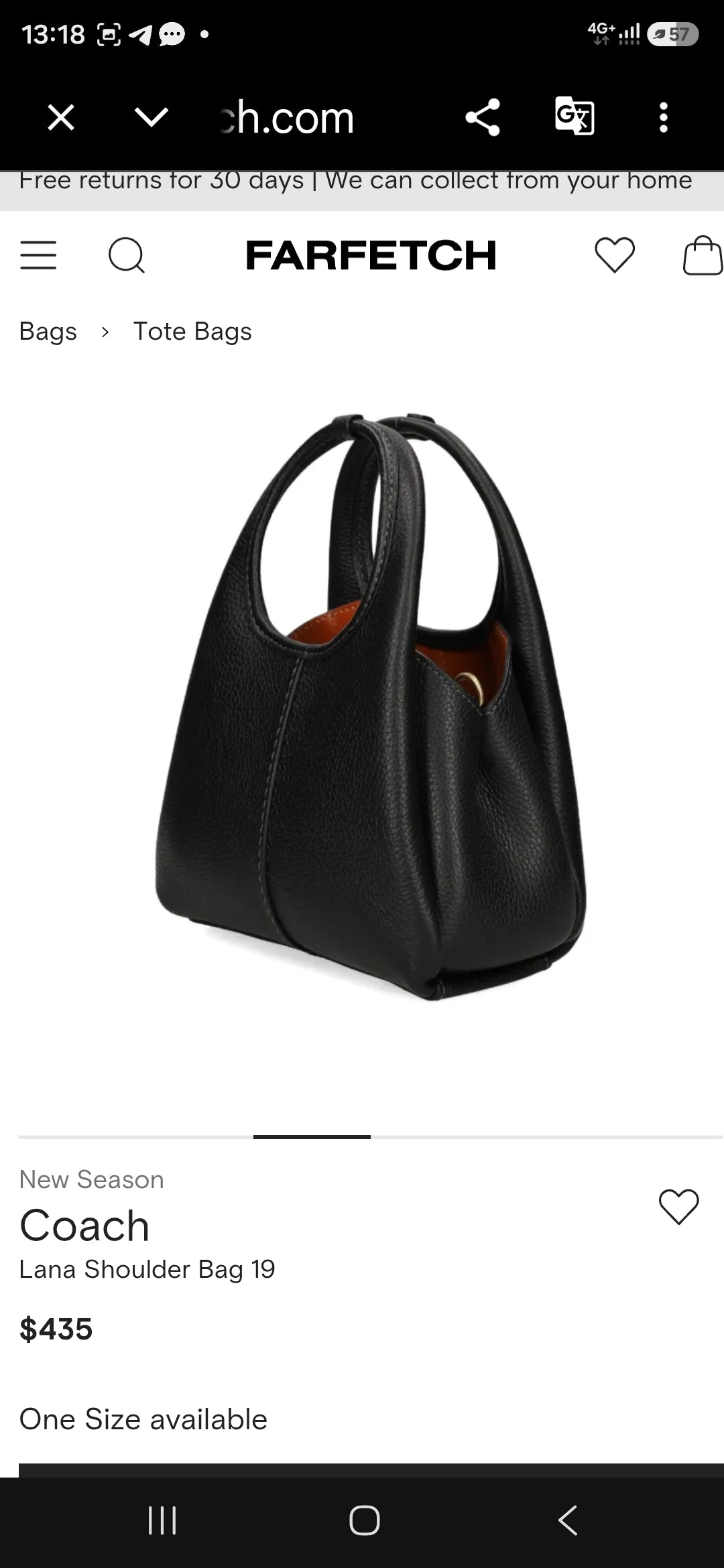 Glams Coach Bag