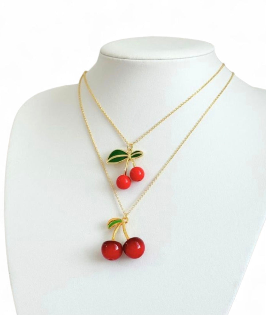 Glams Cherry Necklace
