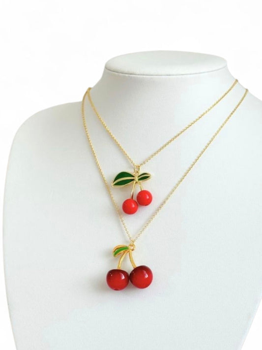 Glams Cherry Necklace