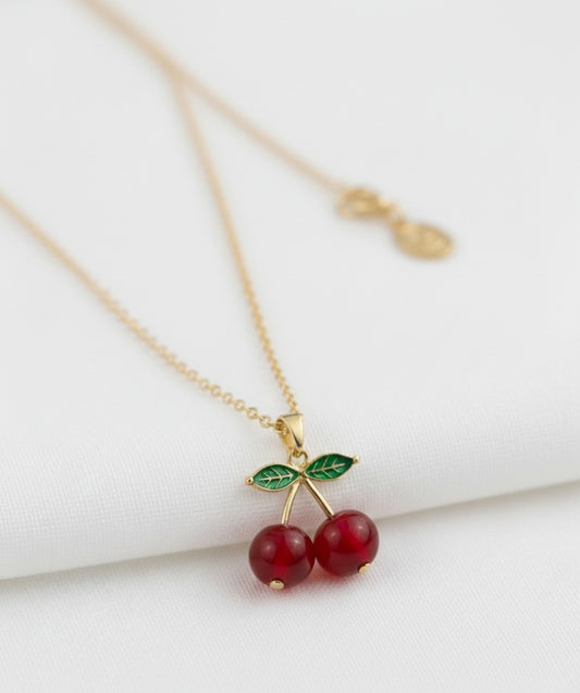 Glams Cherry Necklace
