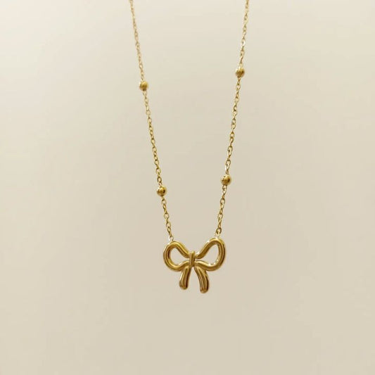 Glams Bowknot Necklace