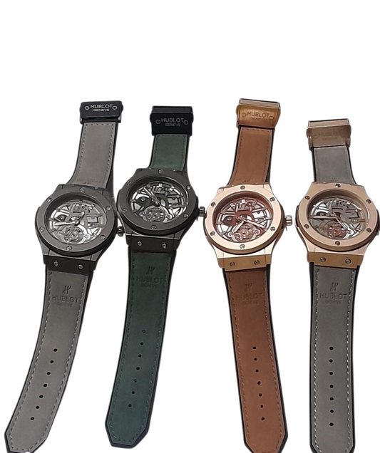 Glams Hublot Strap Watch.