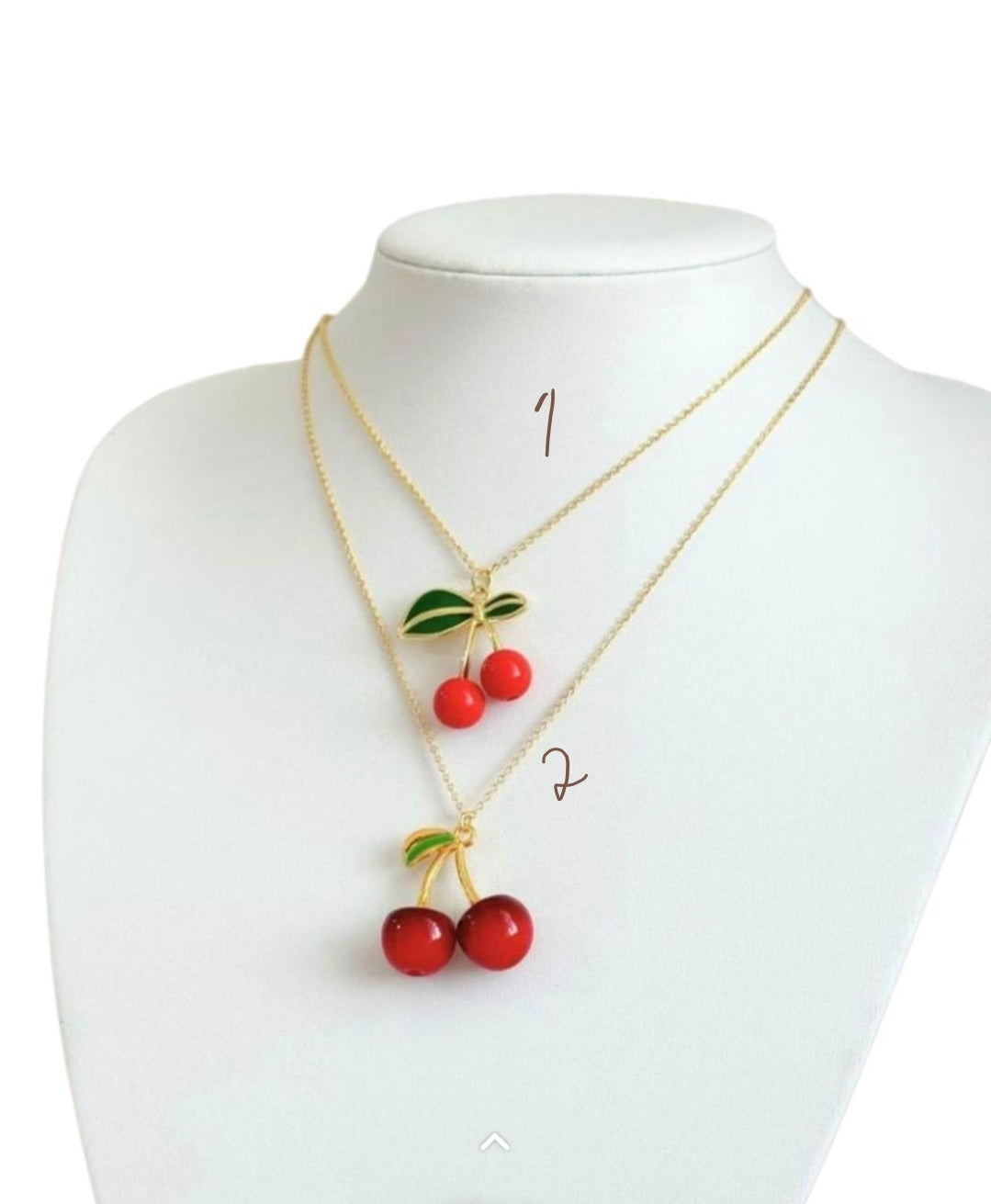 Glams Cherry Necklace