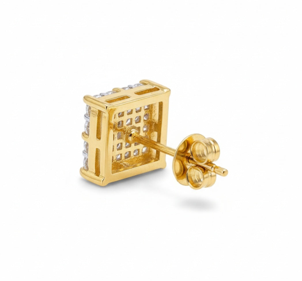 Glams Square Studs