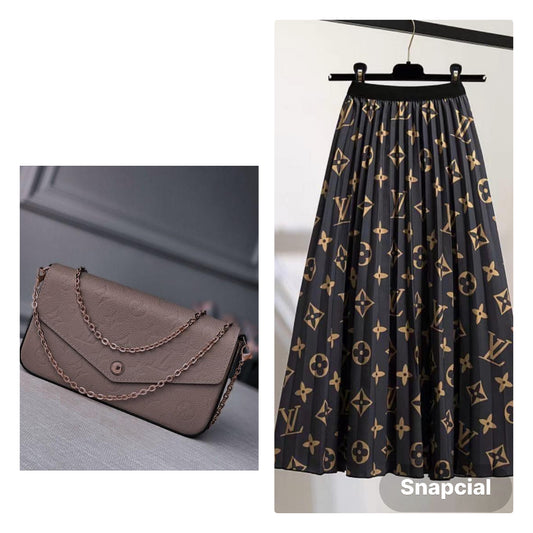 Glams Trendy LV skirt