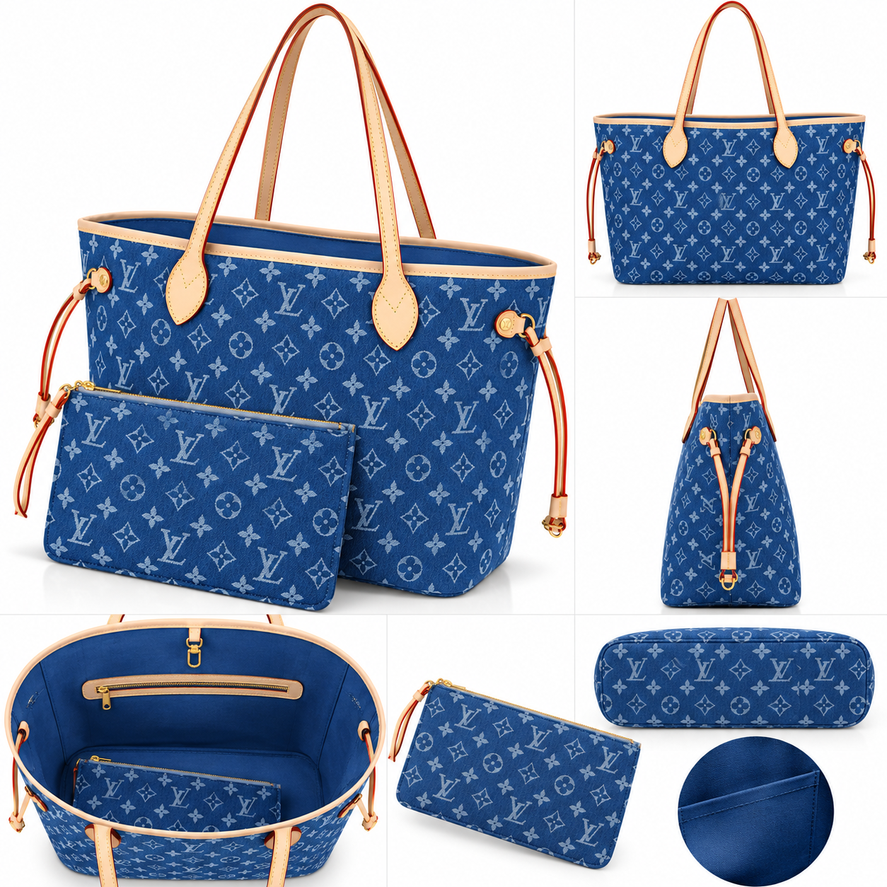 Glams Blue Tote